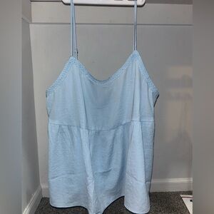 Forever 21 Light Blue Camisole Top